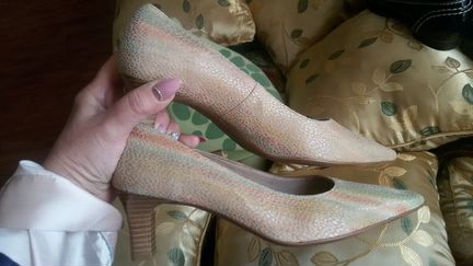 Rene by ara. Germany. New. Замша с покр. под змею