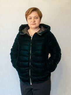 Куртка женская темно-зеленая Emme Marella