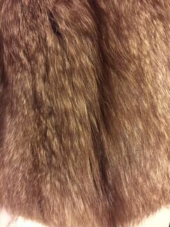 Шуба из песца