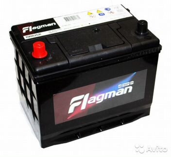 Автомобильный аккумулятор Flagman 100D26R 80 А.ч А