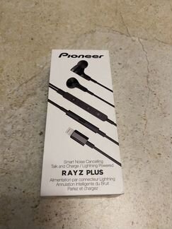 Наушники Pioneer Rayz plus разъём Lightning
