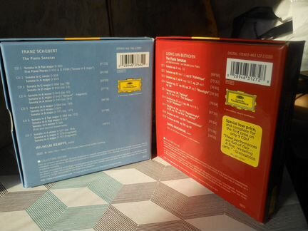 Beethoven, Sсhubert: Piano Sonatas CD Box