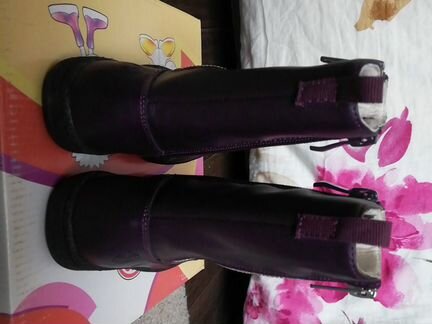 Сапоги демисезонные для девочки фламинго