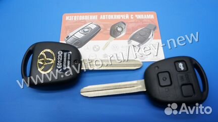 Ключ Зажигания Toyota Corola 433mhz 3 кнопки
