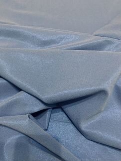 Ткань нарядная голубая Турция