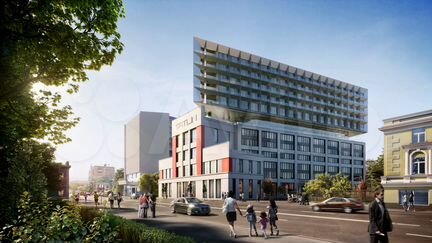 1-к апартаменты, 57.2 м², 9/12 эт.