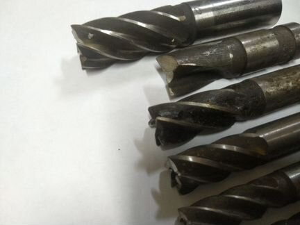 Набор концевых фрез по металлу цх 3-20 мм Р6М5