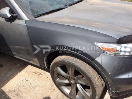 Крыло инфинити фх 35 стеклопластиковое