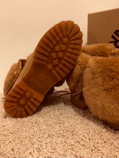 Женские зимние ботинки марки Timberland