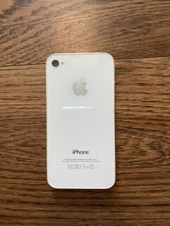 Телефон iPhone 4s белый 16gb
