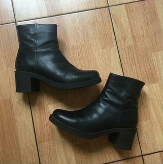 Ботильоны зимние Alba,38, кожа/ мех