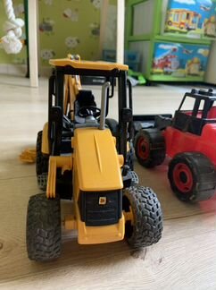 Трактор игрушечный JCB 2 штуки