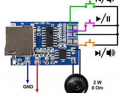 Китайский модуль мп3 блютуз схема подключения