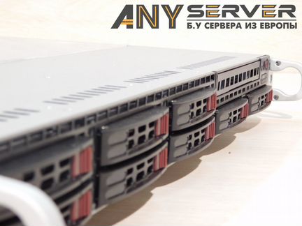 Сервер Supermicro 1027R 2xE5-2660 128Gb 8x2.5