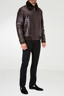 Куртка billionaire kiton gucci zilli крокодиловая