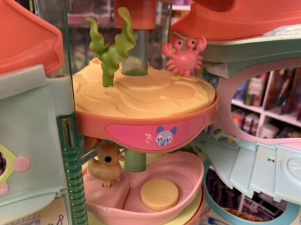 Большой игровой дом набор Littlest Pet Shop