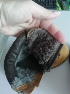 Ботинки зимние натуральный мех Tapiboo, размер 32