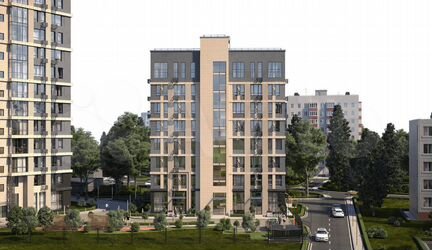 2-к квартира, 72.4 м², 7/15 эт.