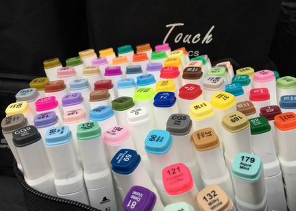 Маркеры для счечинга,фламастеры для рисования.24