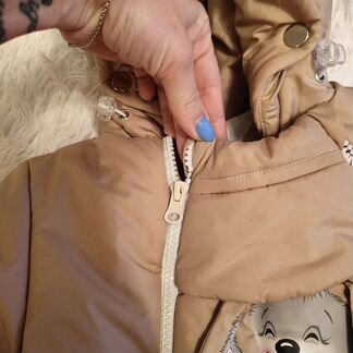 Комбинезон трансформер демисезон/зима 62-74 см