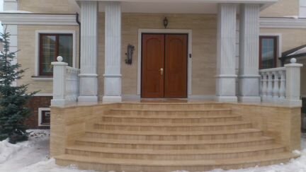 Колонны мраморные натуральный камень