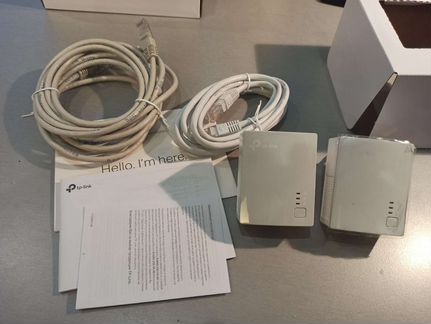 Tp-link AV600 комплект в коробке