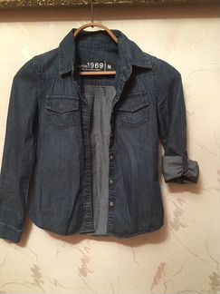 Джинсовая рубашка GapKids рост 130