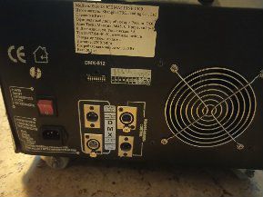 Генератор тяжелого дыма, 1500W, DMX512