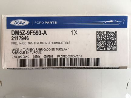 Форсунки топливные Ford DM5Z-9F593-A 2117946