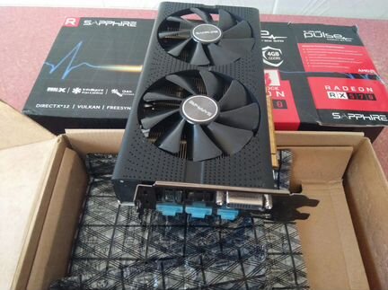 Видеокарты Sapphire rx570(4gb)