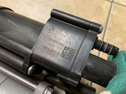 Компрессор пневмоподвески BMW X5 x6 x6m x5m f15 f1