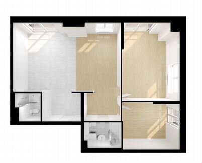 3-к квартира, 83.6 м², 3/26 эт.