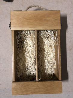 Подарочный сет-коробка под 2 бутылки вина