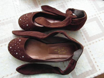 Туфли замша