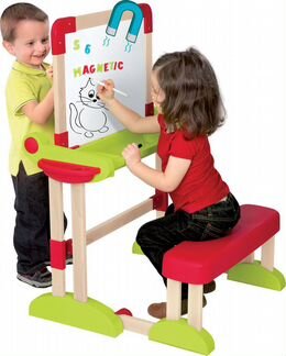 Smoby парта,двухсторонняя парта для рисования