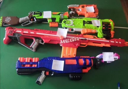 Nerf комплект (по отдельности)