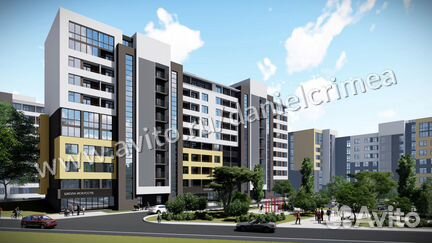 1-к квартира, 36.5 м², 6/9 эт.