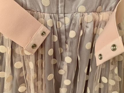 Платье Маленькая леди 8-9 лет Рост 134