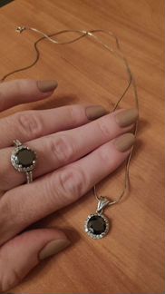 Серебряные украшения в отличном состоянии