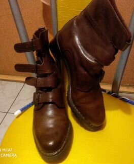 Ботинки кожа Италия