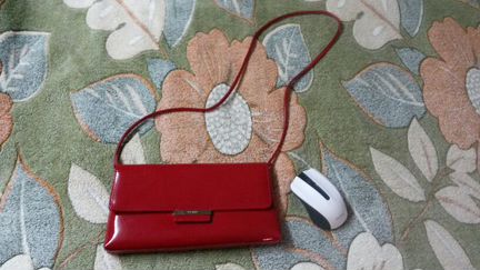 Клатч из натур. кожи