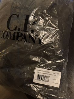 Толстовка Худи сипи C.P. Company Fleece Goggle Zip