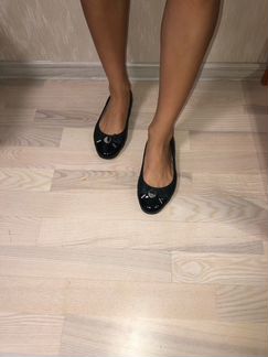 Балетки чёрные Nero Giardini