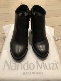 Новые зимние ботильоны Nando Muzi на каблуке
