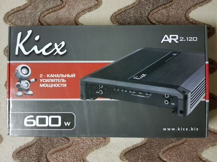 Автомобильный усилитель Kicx AR 2.120