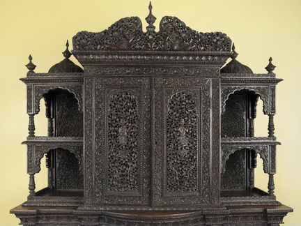 Англо-индийский шкаф из розового дерева 19 век