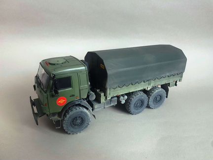 Модель Камаз 5350 Мустанг, масштаб 1/35