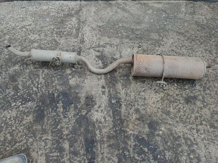 Глушитель Додж Караван Крайслер Вояджер 01-07