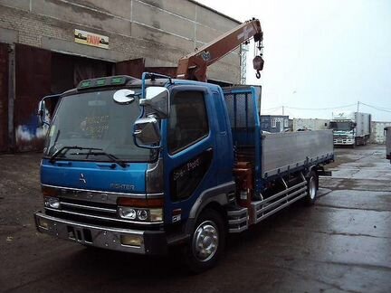 Грузоперевозки, кран-борт