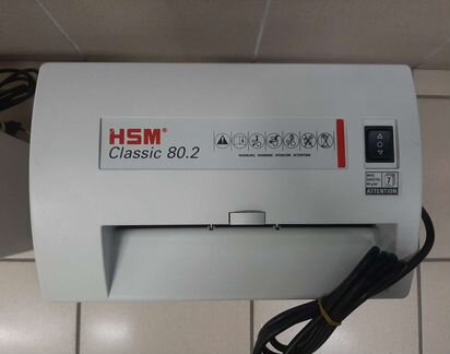 Уничтожитель бумаги шредер HSM 80.2 (Шредер)